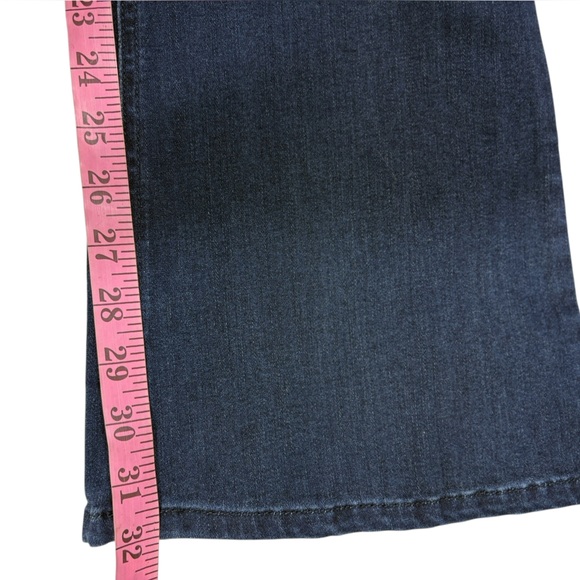 WIT & WISDOM NWT blue brittany itty bitty boot cut jeans 14 - Picture 4 of 11